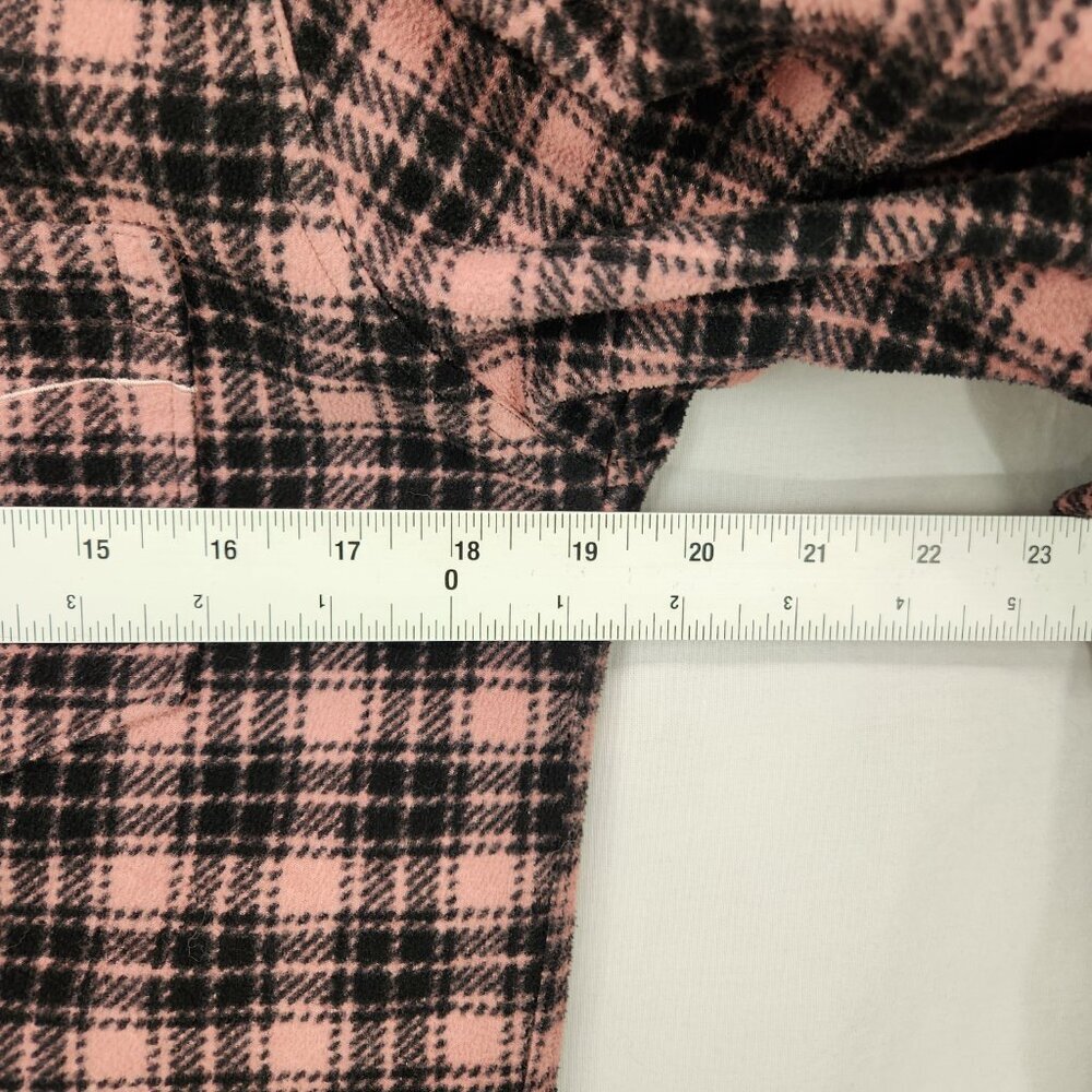 Outback Trading Company Womens Pink Red Lodge Big Shirt Sz M Plaid Button Up - Picture 4 of 8